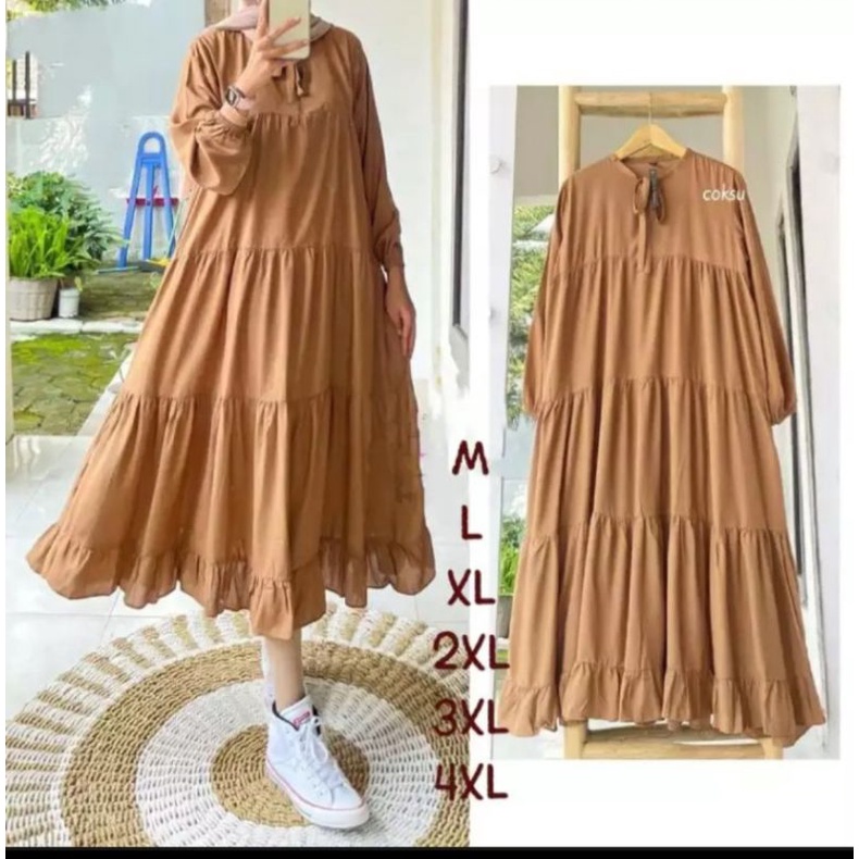 gamis MIDI terbaru terlaris