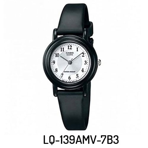 Casio Original LQ-139 Series (Jam Tangan Wanita - Karet - Analog) Tanpa Kotak Mika