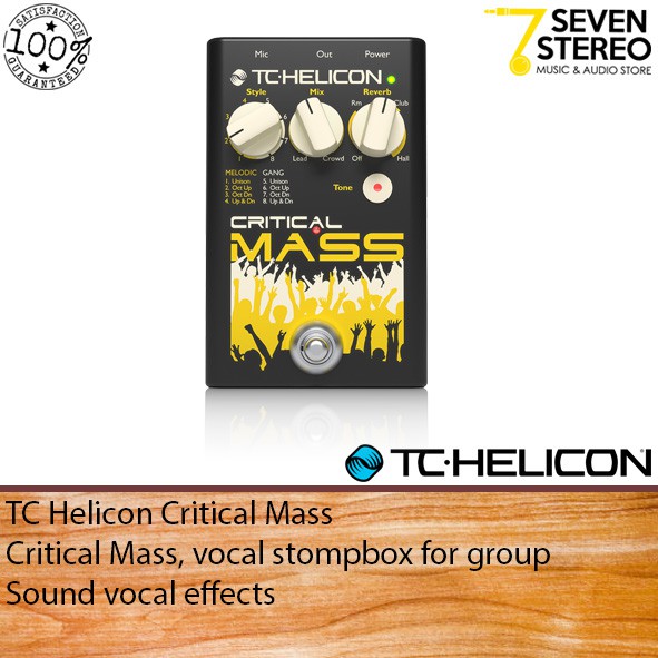 TC Helicon Critical Mass Vocal Effect