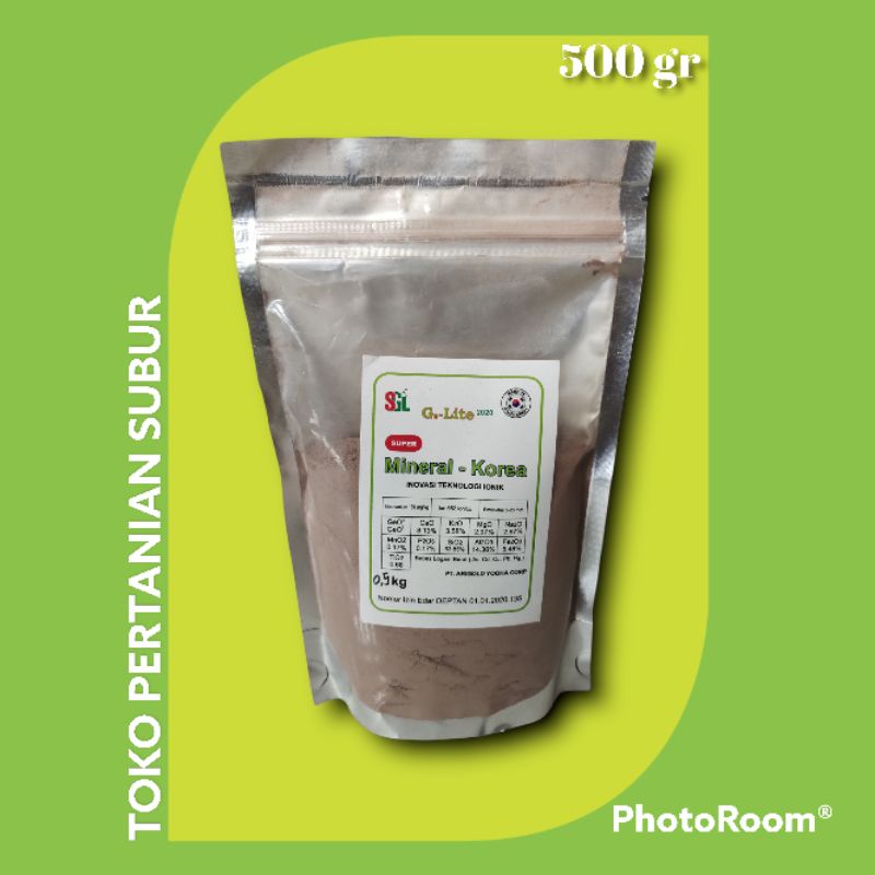 PUPUK G LITE MINERAL PREMIUM KOREA 500gram
