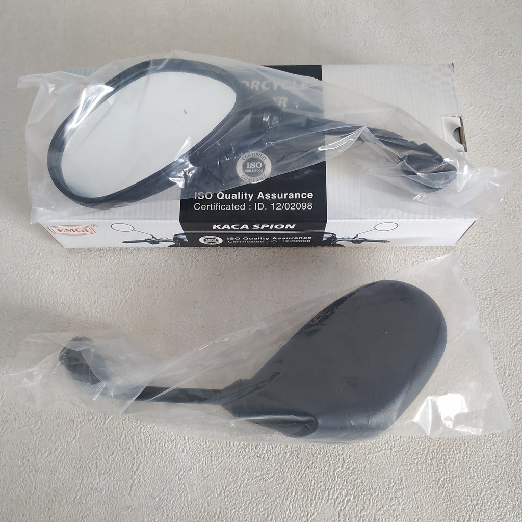 Spion SUPRA X lama 100 CC Model Standart Kualitas Ori merk EMGI 9216-5