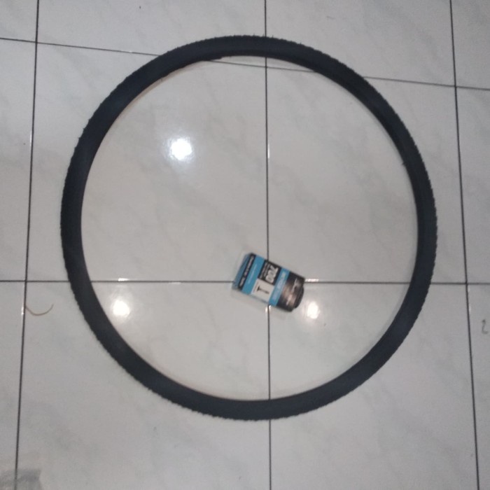 1 set 700 x 28c ban luar Dalam Swallow sepeda Fixi 28 fixie 700c hitam BEST SELLER