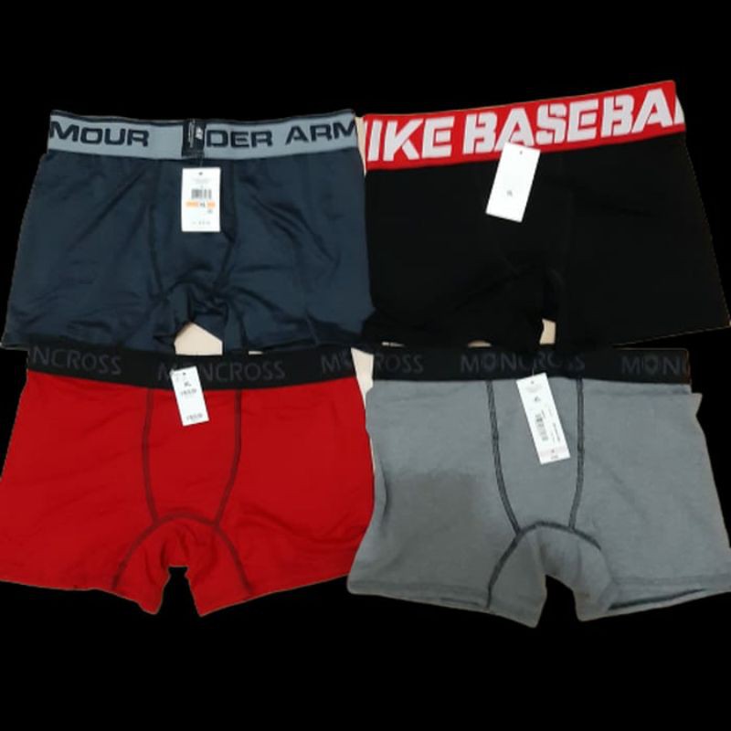 celana dalam boxer pria jumbo dan standar m L xL 2XL 3XL 4XL 5xL