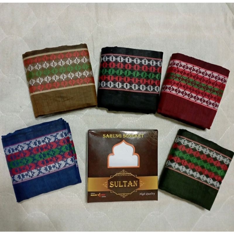 SARUNG DEWASA SONGKET/DOBY POLOS WARNA DUS PREMIUM PER PCS NYA NEW GROSIR