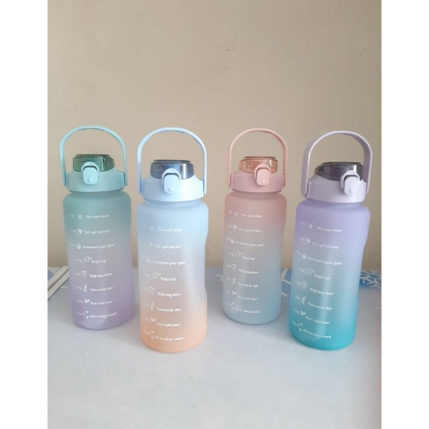 MOTIVATION TUMBLER OMBRE 2LITER BPA FREE