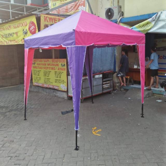Tenda Cafe Murah Uk. 2m x 2m Ready