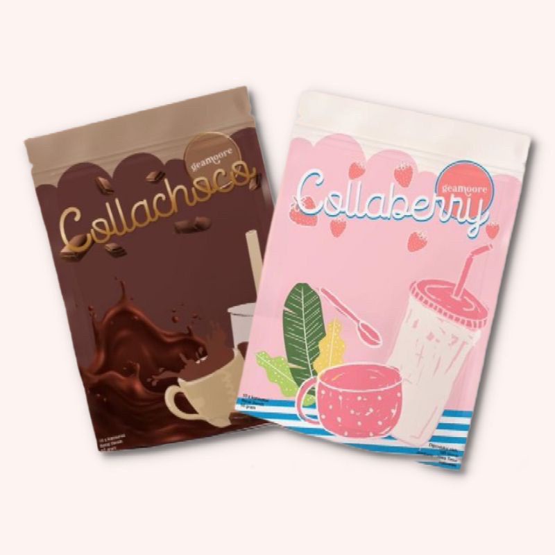 COLLAGEN DRINK GEAMOORE / COLLABERRY GEAMOORE / COLLACHOCO COLAGEN ,minuman [GEAMOORE DRINK]