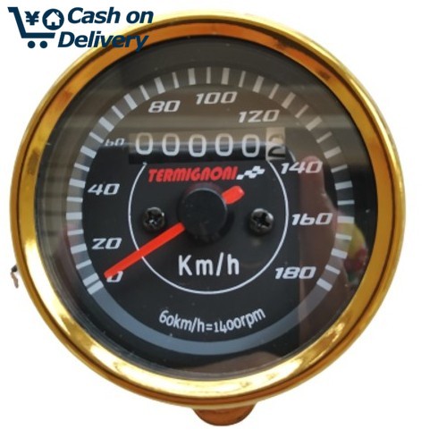 COD Speedometer LED/ Indikator RPM/ Kilometer LED Universal 2 tone