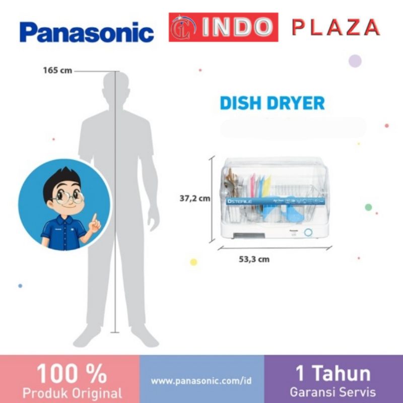 PANASONIC Dsterile sterilizer dish dryer/ pengering piring FD-S03S21(khusus Medan)