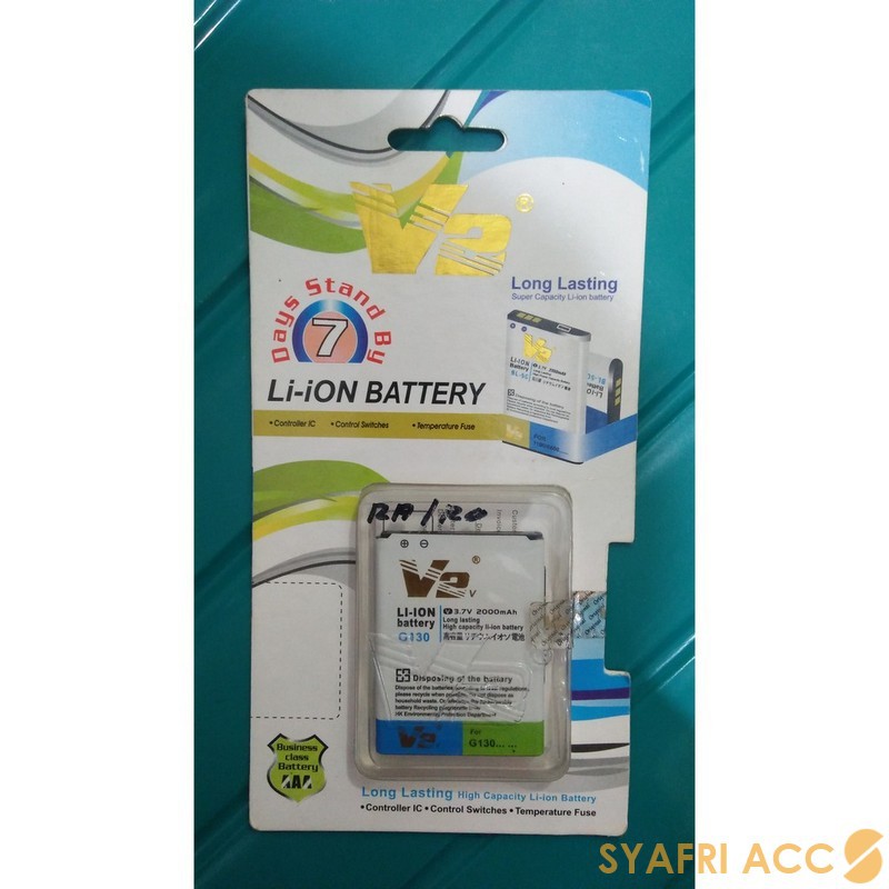 Battery Baterai Long Lasting V2 Samsung Galaxy Young 2 G130