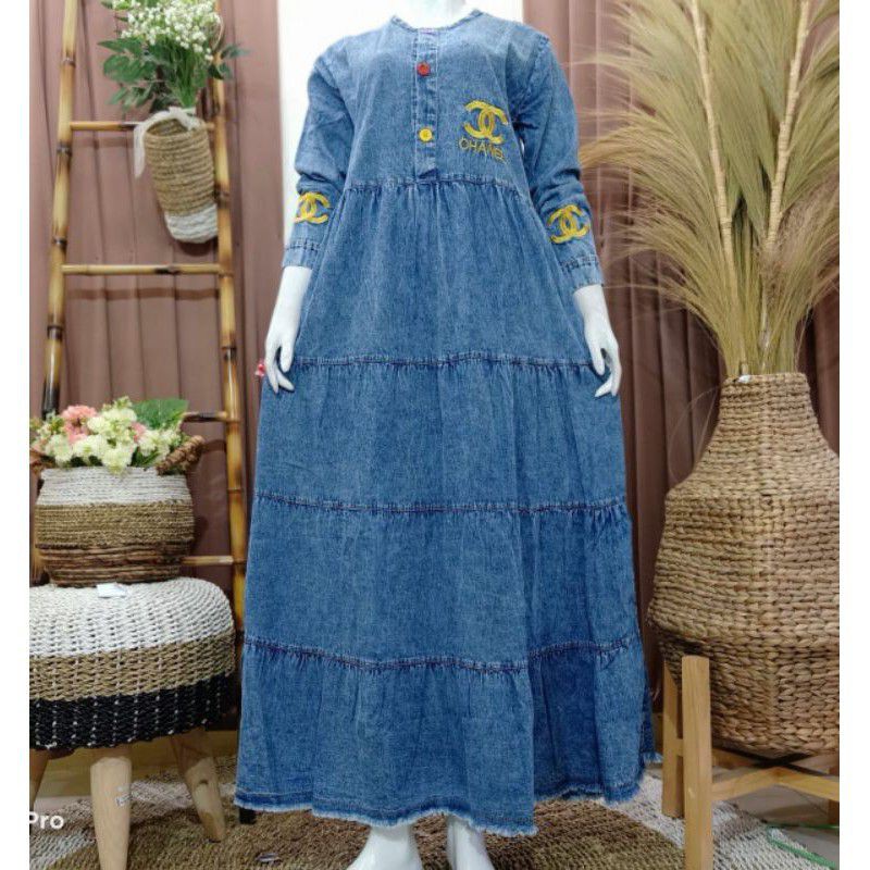 Gamis jeans ch