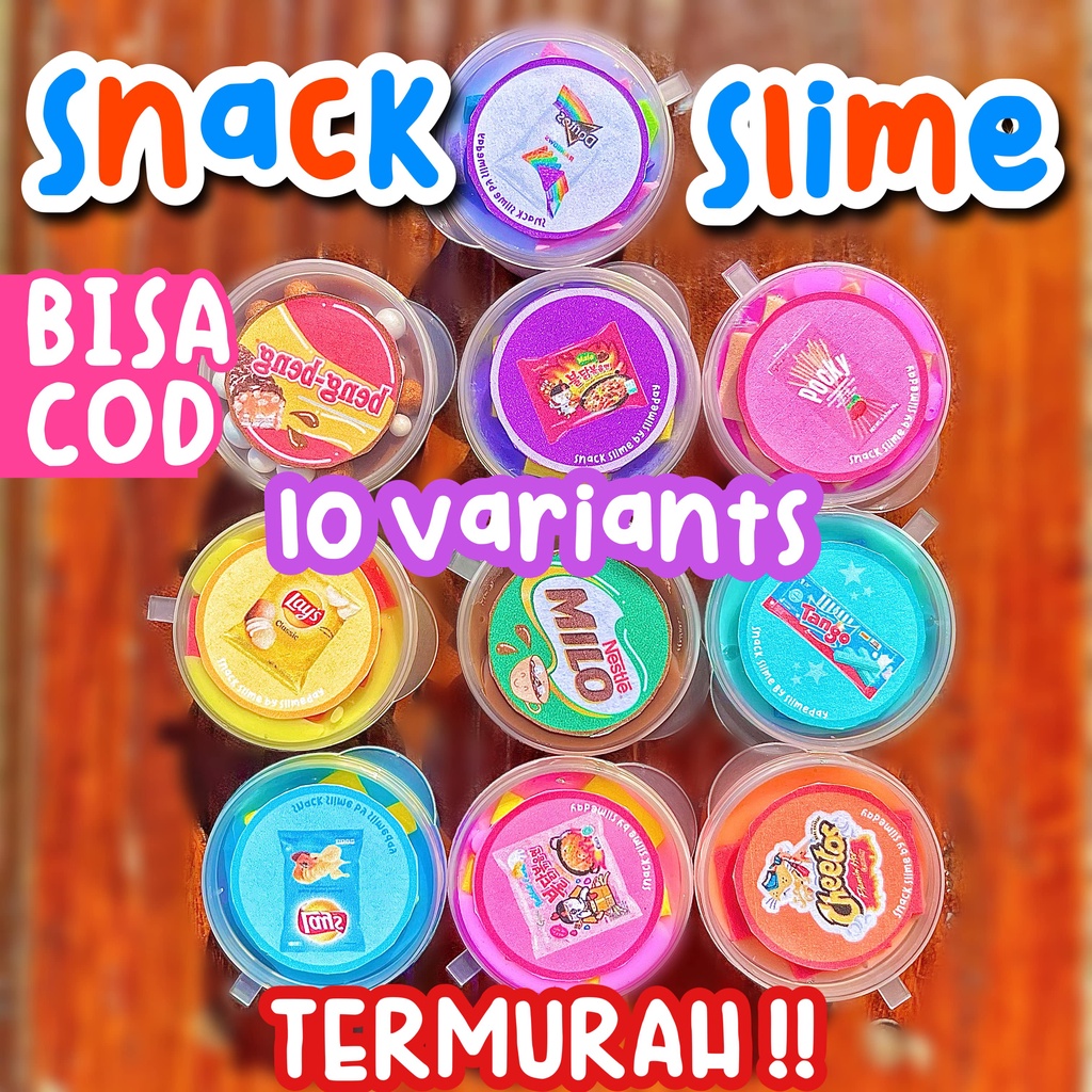 [PROMO] SNACK SLIME TERMURAH