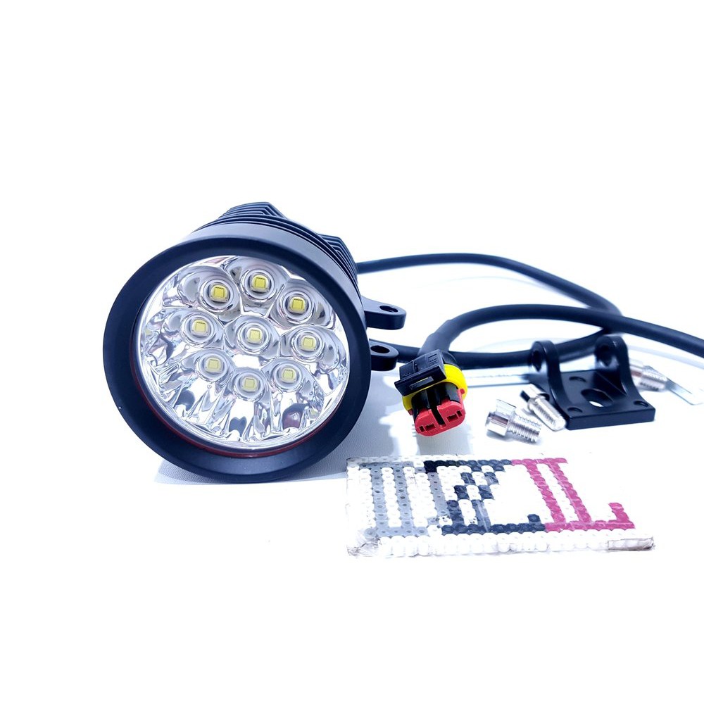 Lampu tembak sorot led l9x cree 90 watt 9 mata waterproof