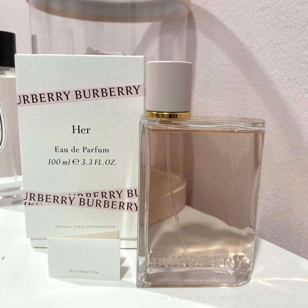 PERFUME BURBERRY HER FOR WOMEN EDP 100ML WITH BOX
