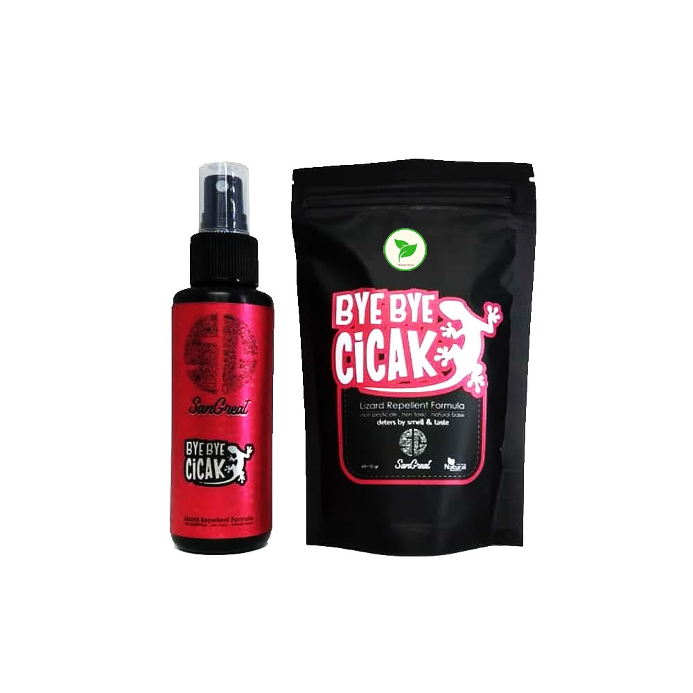 BBCicak GEL dan SPRAY - Paket Pengusir Cicak Gel dan Spray