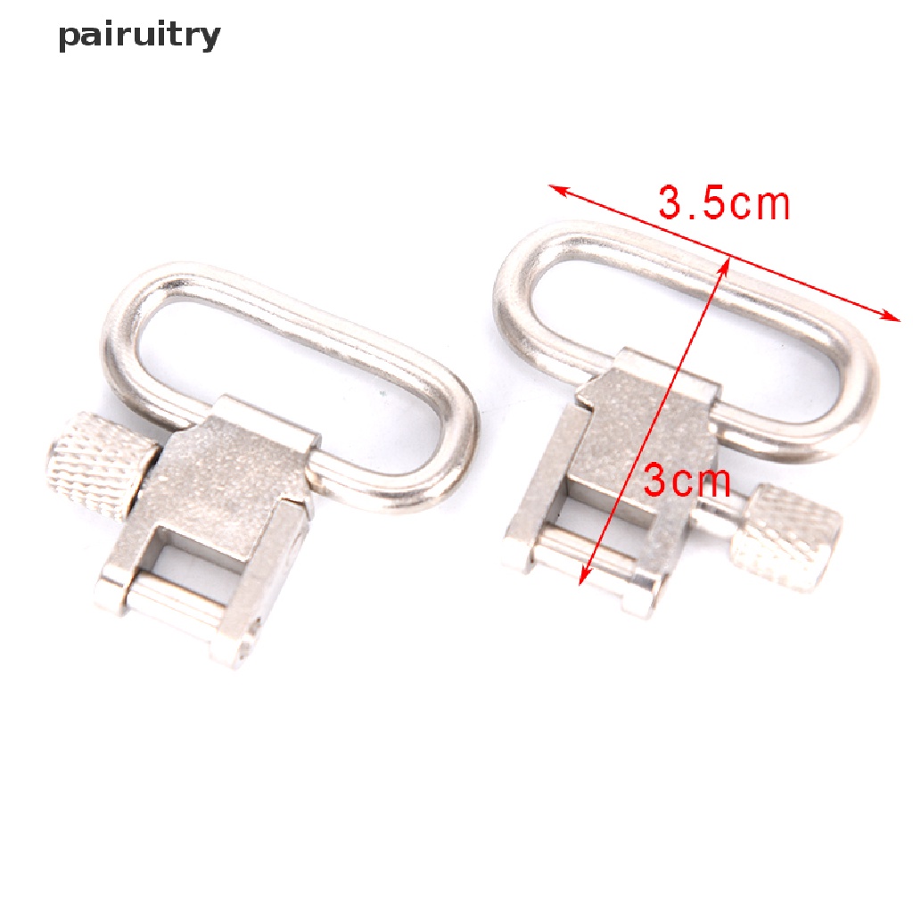 Prt 1 Pasang Straptali Sling Swivel Bahan Baja Untuk Senapan PRT