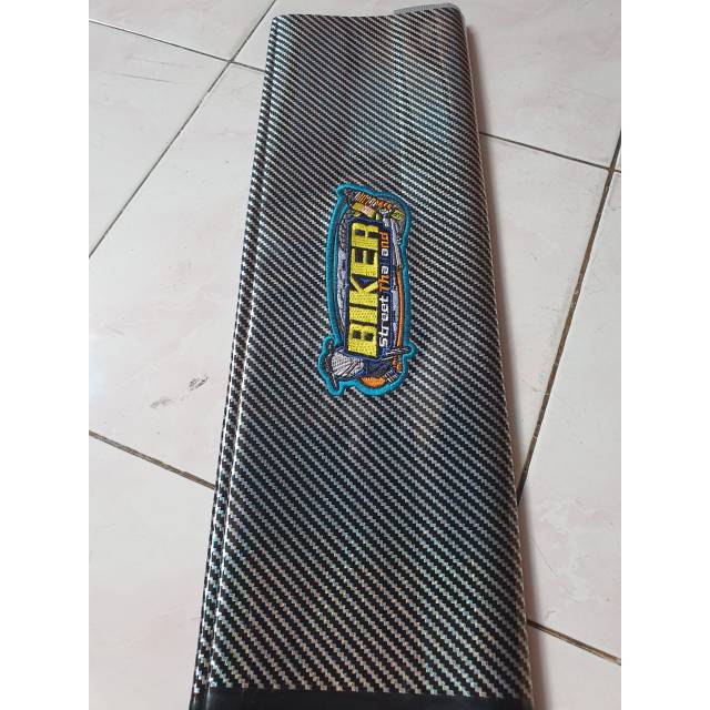Kulit Jok Karbon Universal Silver