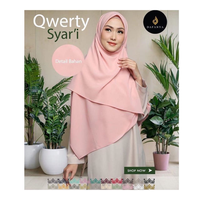 DAFANYA | SEGIEMPAT QWERTY SYAR'I ORI DAFANYA