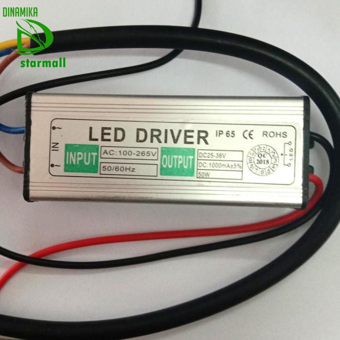 Driver Led 50 Watt Hpl 1000Ma 1.000Ma 1A Aquarium Pcmelebik54 Murah