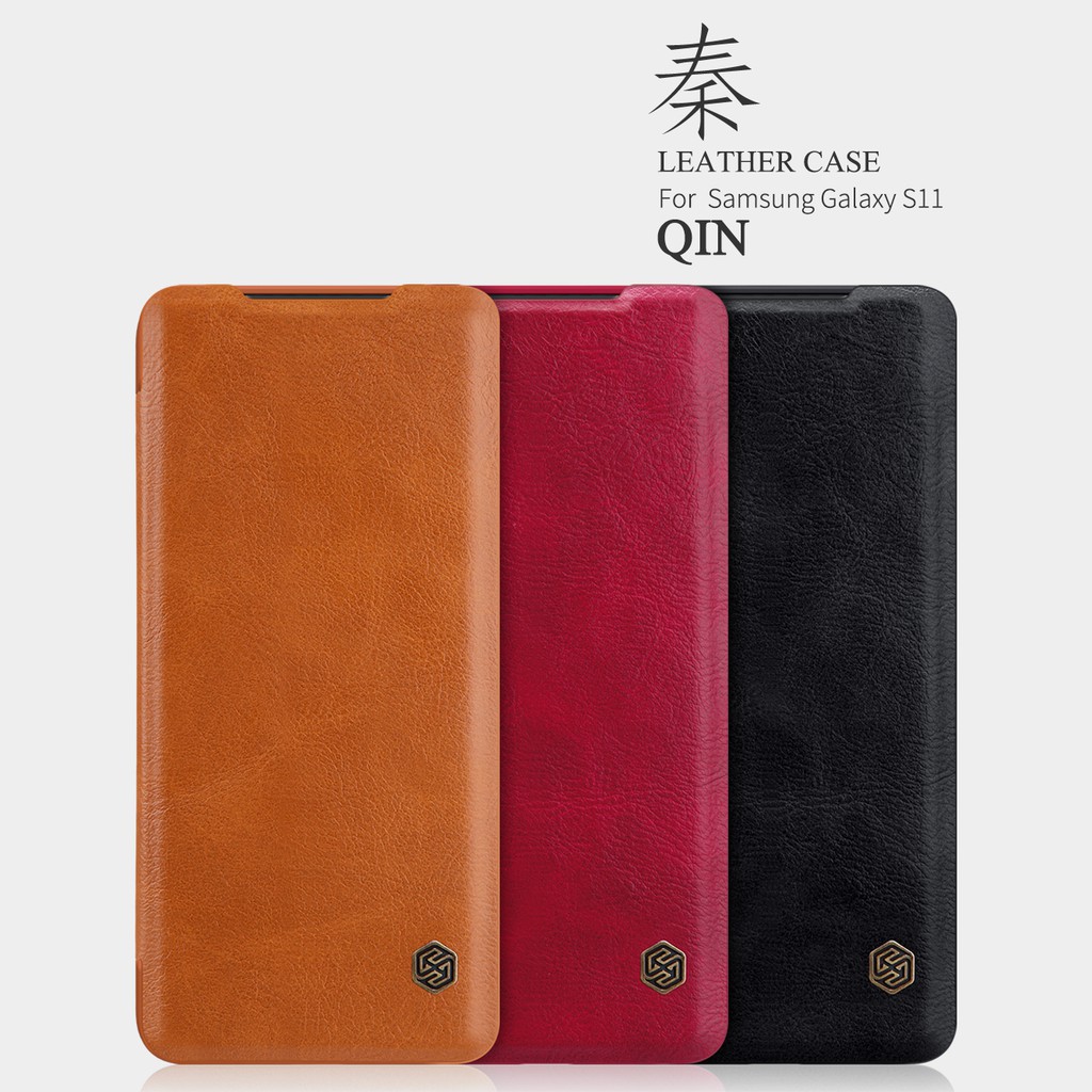 Flip Cover SAMSUNG Galaxy S11 Nillkin Qin Leather Flip Case Original