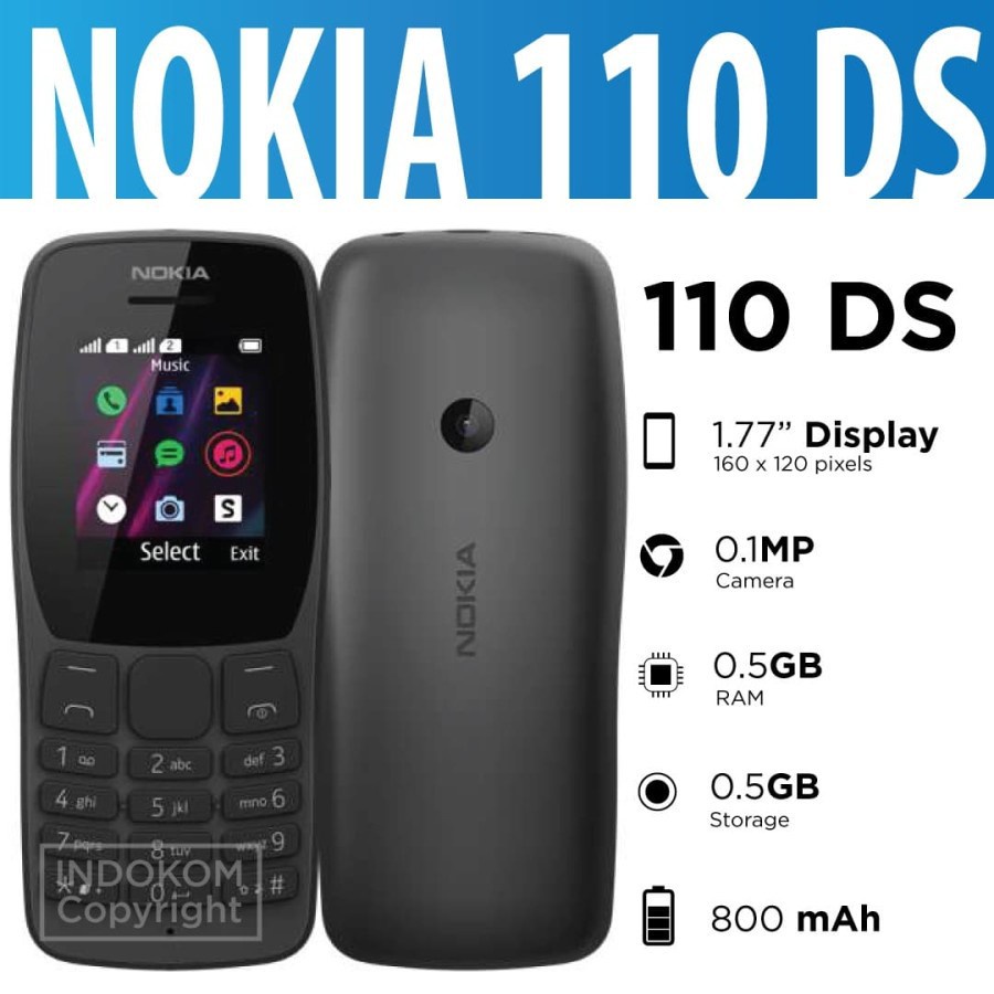 NOKIA 110 NEW 2019 Garansi Resmi Nokia Indonesia