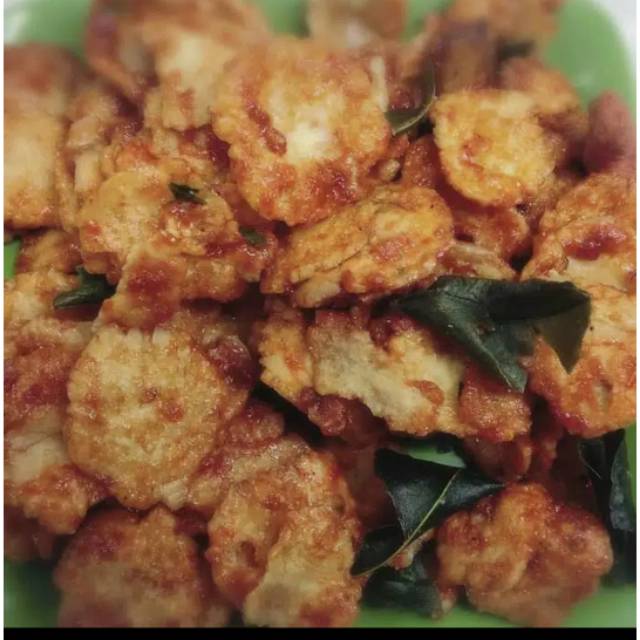 

Keripik emping melinjo thailand ukuran 500 gram