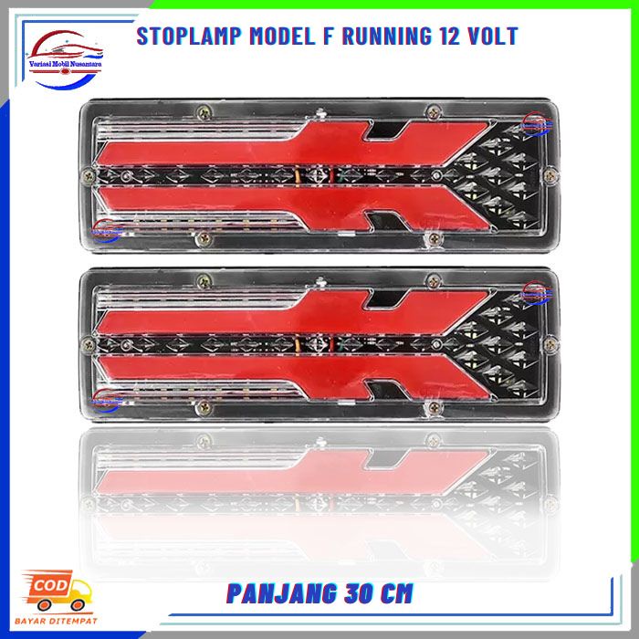 Lampu Belakang Stop Lamp Variasi Sen Sein Running Rem Led Mobil PickUp L300 Carry Futura