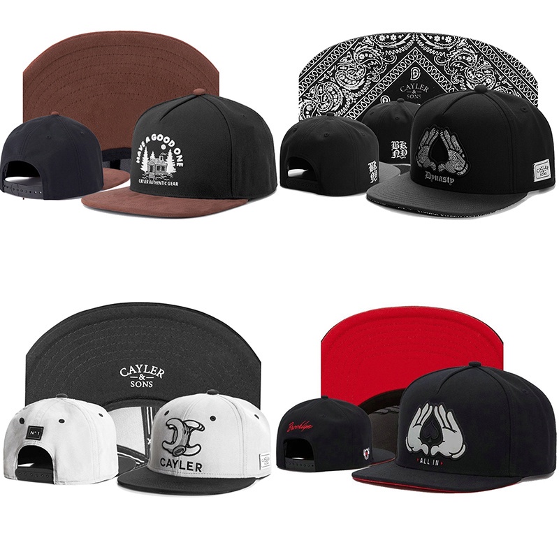 Topi Snapback Adjustable Motif cayler Dan sons Gaya Hip-Hop Untuk Pria