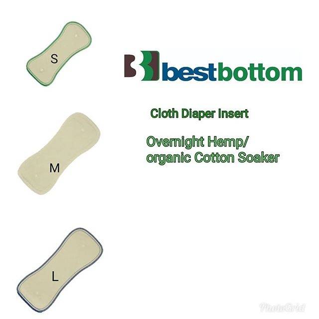 hemp cloth diaper inserts