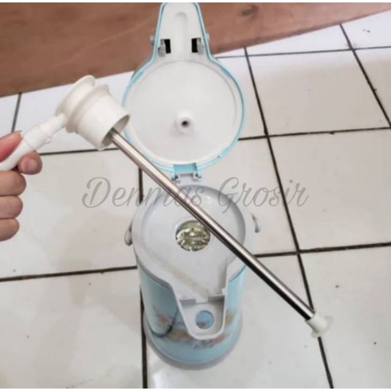 (PROMO) Termos Air Panas Sunflask 2,5 liter JUMBO / Termos Pencet Indisah 1,9 liter / Termos Pencet Vacuum Airpot FREE BUBBLE+KARDUS / Termos Pencet Sunflask