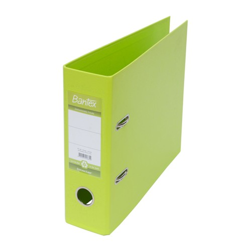 

Bantex Lever Arch File Ordner Plastic A5 Kwitansi 7cm Lime1453 65