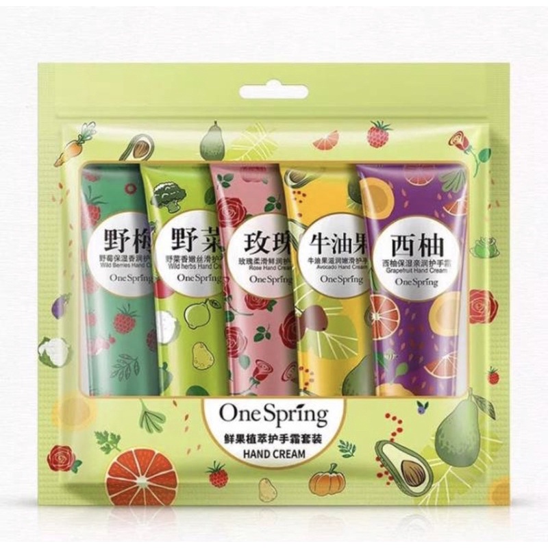 ONE SPRING HAND CREAM 5 in 1