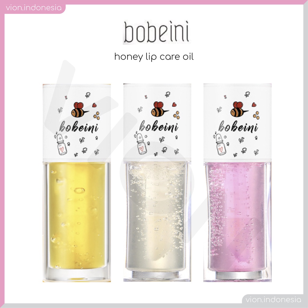 BOBEINI Honey Lip Gloss Lip Tint Lip Oil Lips Treatment Glossy Serum Mencerahkan Original BO006