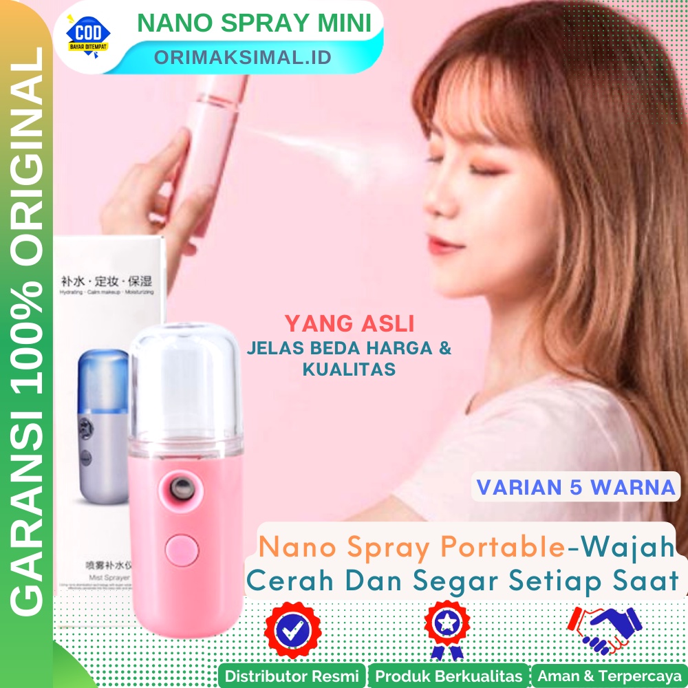 Nano Spray Mini Wajah Original Nano Nanno Sprai Spary Sprey Terbaik