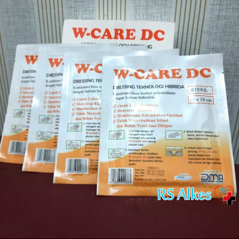 Perban Luka We Care DC Perban Luka Diabetes Bernanah Berongga We Care DC