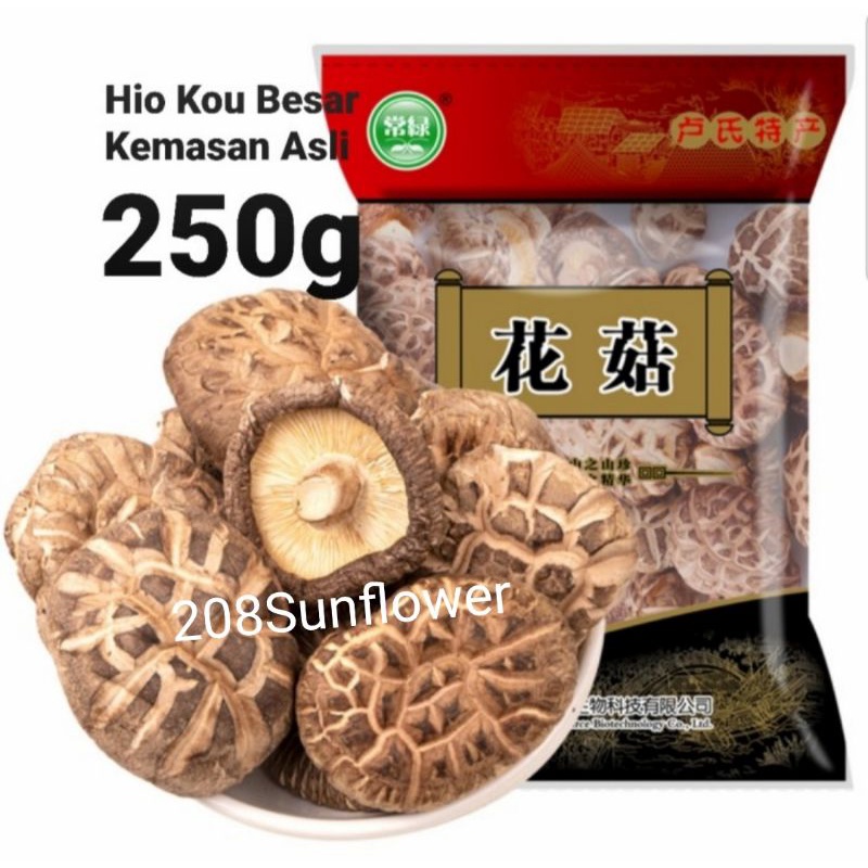 Jamur HioKo Kering 250g (Standart/Jumbo)