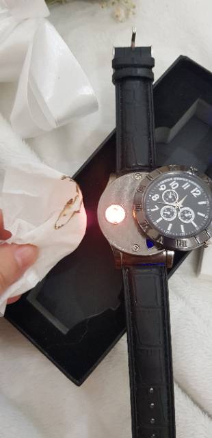 [ Jam Tangan ] Exquiste Lighter Watch Exclusive / Fire Watch