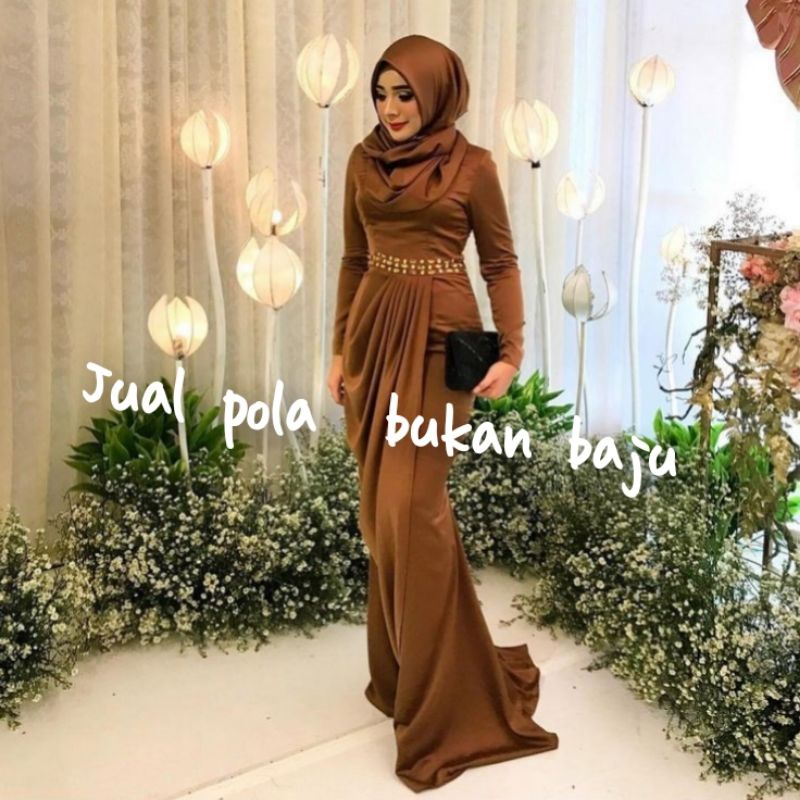 POLA GAMIS DRAPERY TALE/POLA INSTAN GAMIS/POLA MURAH/POLA MODERN