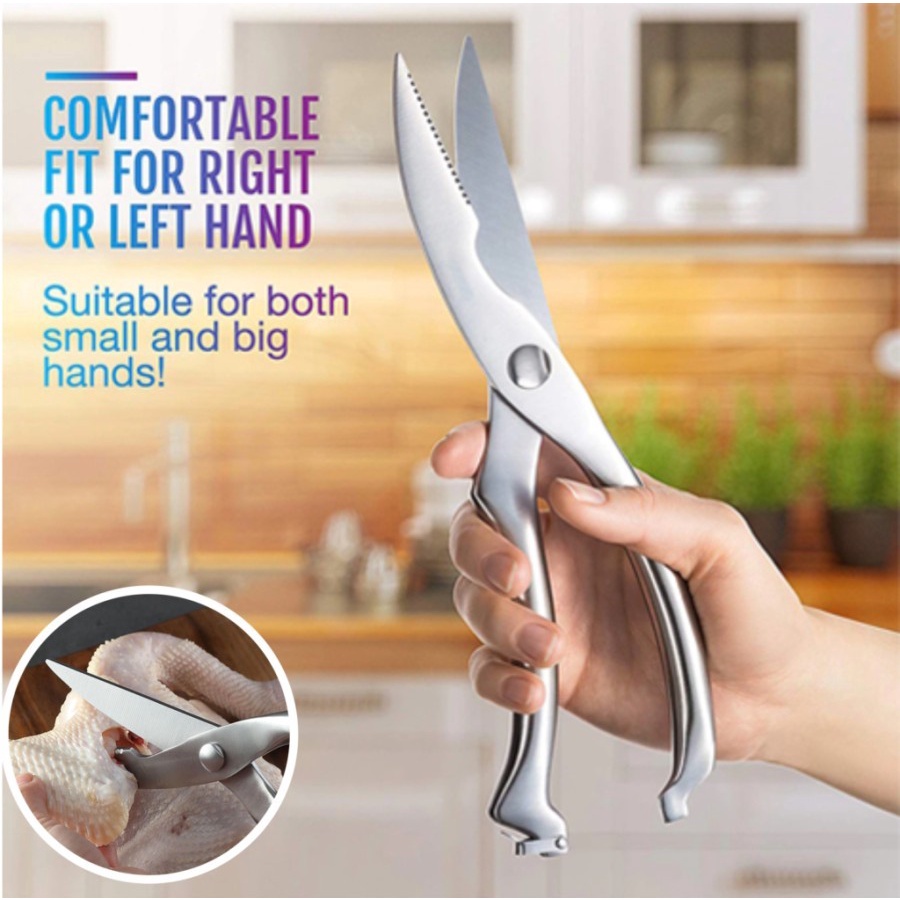 

Gunting Chicken Stainless Stell - Full Stainless Original