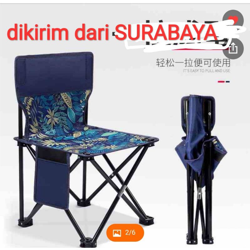 KURSI OUTDOOR KURSI PANCING PORTABEL KURSI PANTAI