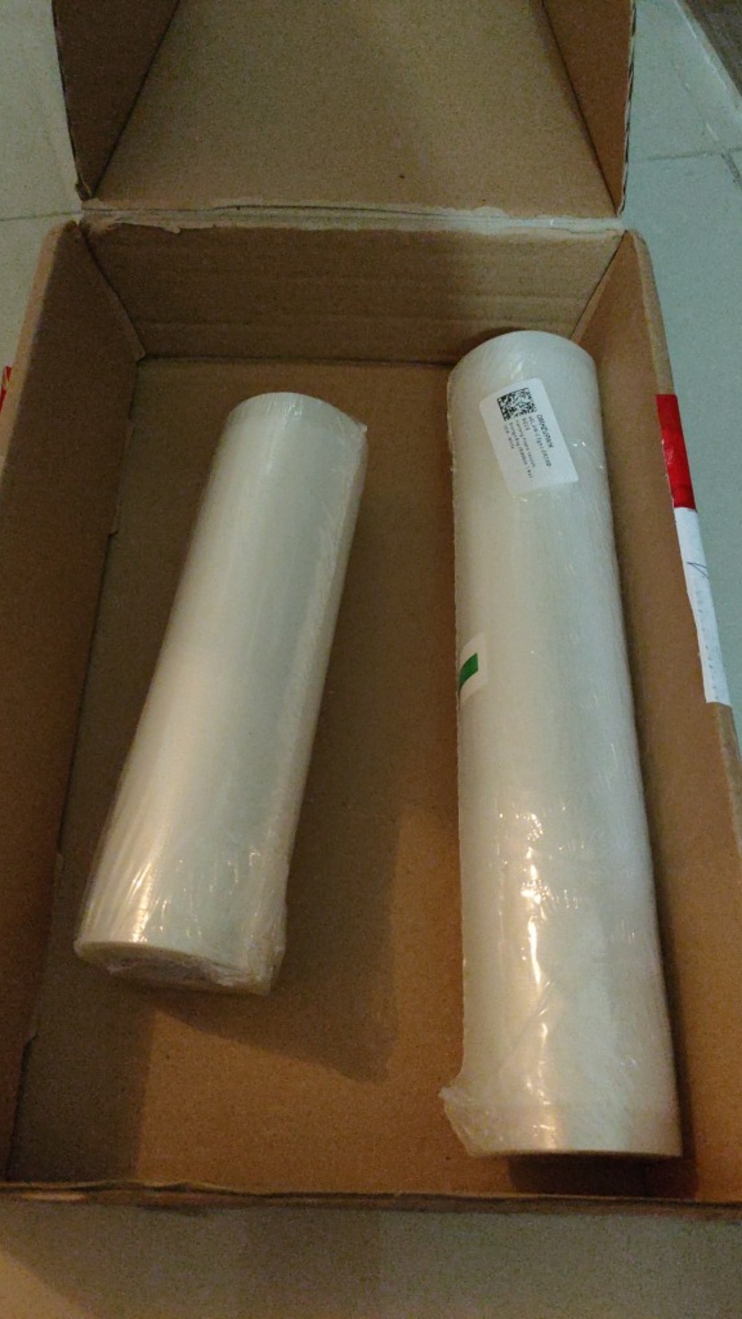 Plastik Vacum Plastik Emboss Vacum Sealer Untuk Makanan 28x500cm 1 Roll - Vcm