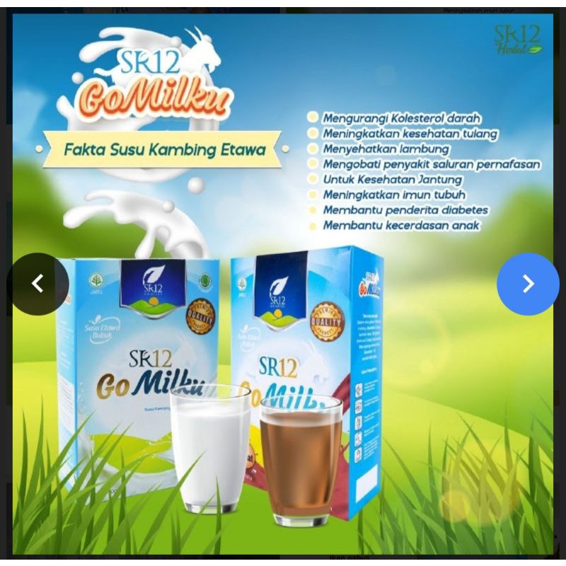 

susu kambing Go milku
