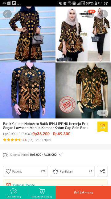 Maura Couple - Sania Ruffle Batik Couple Ori Ndoro Jowi Dnt Garansi Termurah Shopee -