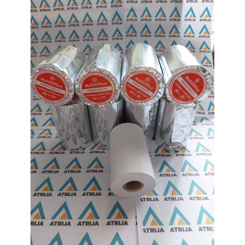 

MULTIOFFICE 80x50. Kertas Kasir Struk Thermal . Thermal Paper Roll 80x50