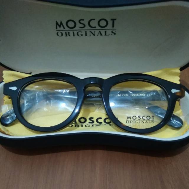 Frame kaca kata Moscot Lemtosh Tortoise Medium