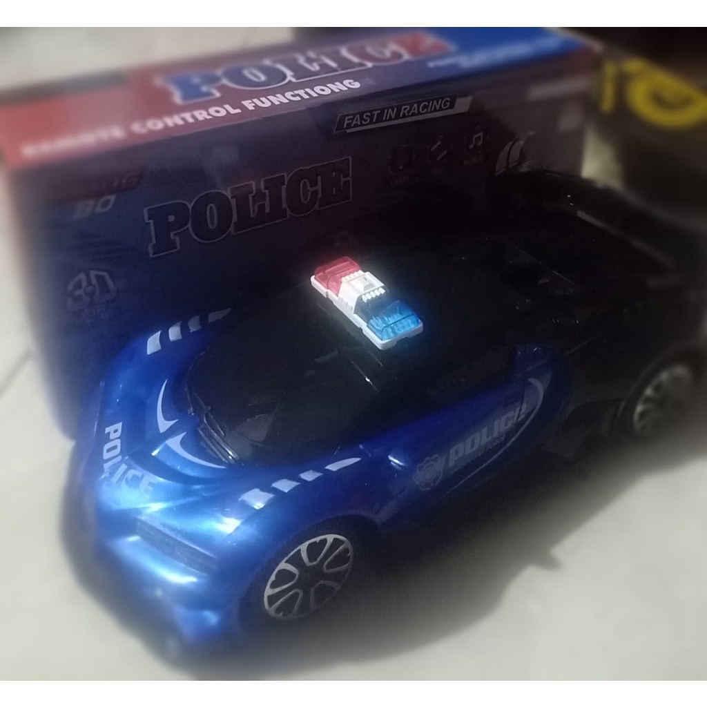 mainan mobil polisi Light Sound