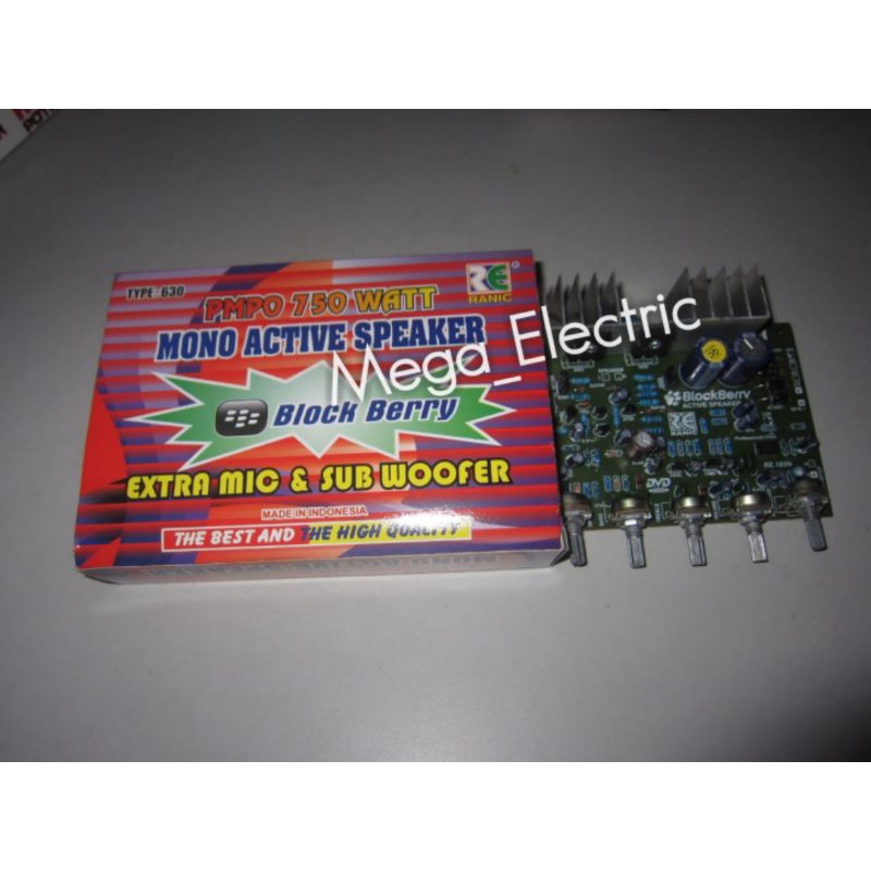 Kit Power Amplifier Speaker Aktif Mono 750W PMPO