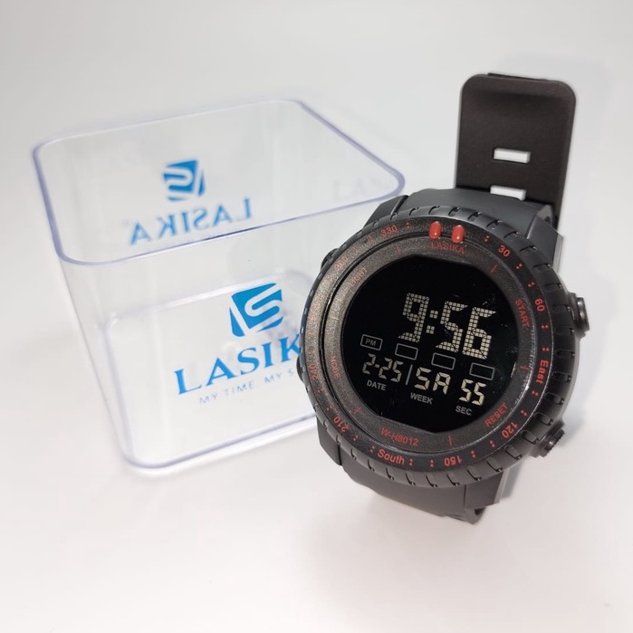 LASIKA 8012 Jam Tangan Fashion Digital Wanita Pria Anti Air Termurah