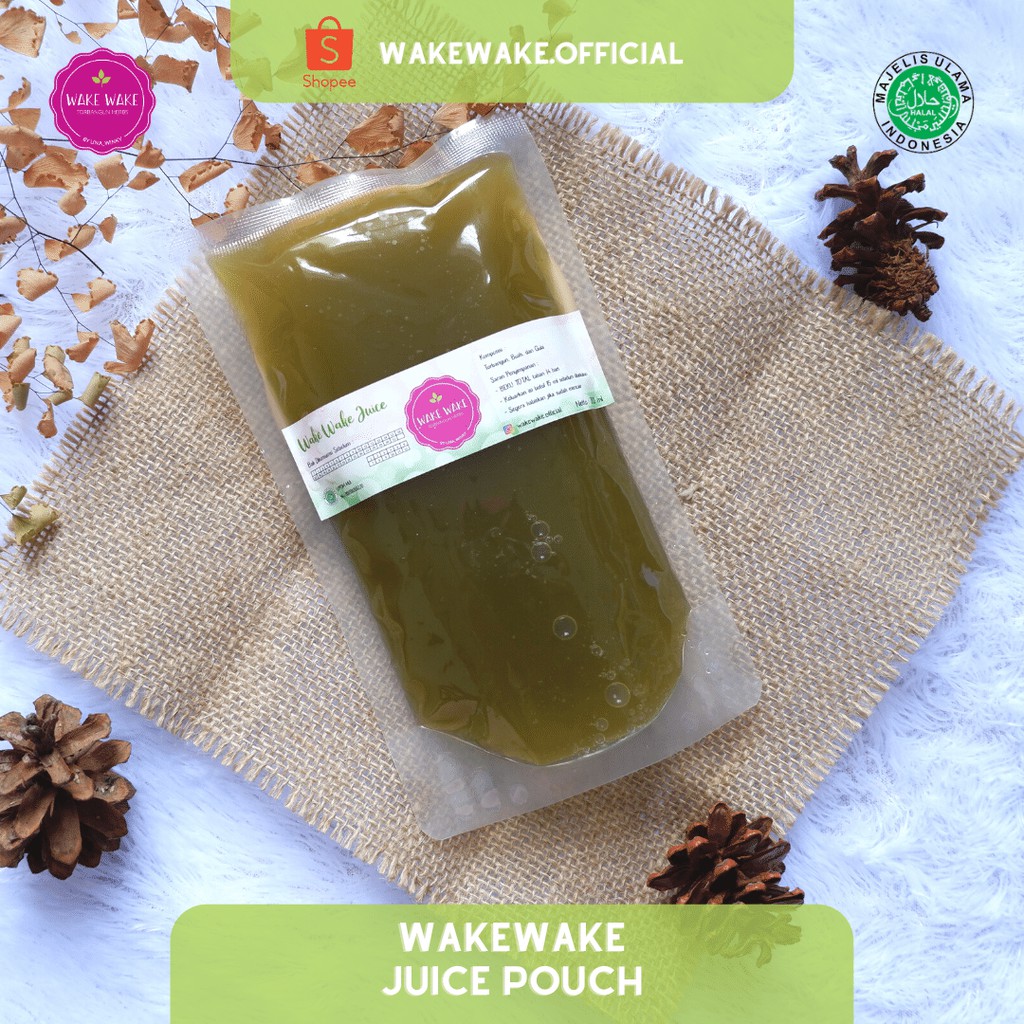 ASI Booster Torbangun - Wake Wake Juice Moringa ( Kelor ) - Pouch 330 ML