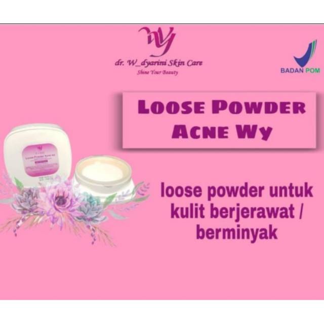 Loose powder acne dr widyarini